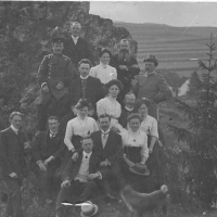 Kegelclub auf der Finsterley 1910