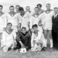 Fuballmannschaft Schmidtheim um 1965